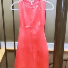 NWT Urban Outfitters Silence + Noise Coral Cutout Skater Dress XS Mini