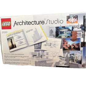 2013 Retired Lego Architecture Studio 21050 COMPLETE w/ Box, Manual, Trays