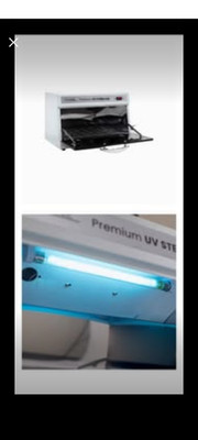 DERMALOGIC Sanitizer Instrument & Towel Sterilizer Cabinet (13L Capacity) for Ma