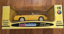 Jouef Evolution 1:18 Scale Alfa Romeo Spider Convertible Item No. 3305 NEW W19