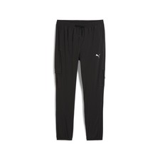 PUMA Flex Trend Woven Pants Mens Black Casual Athletic Bottoms 52667001