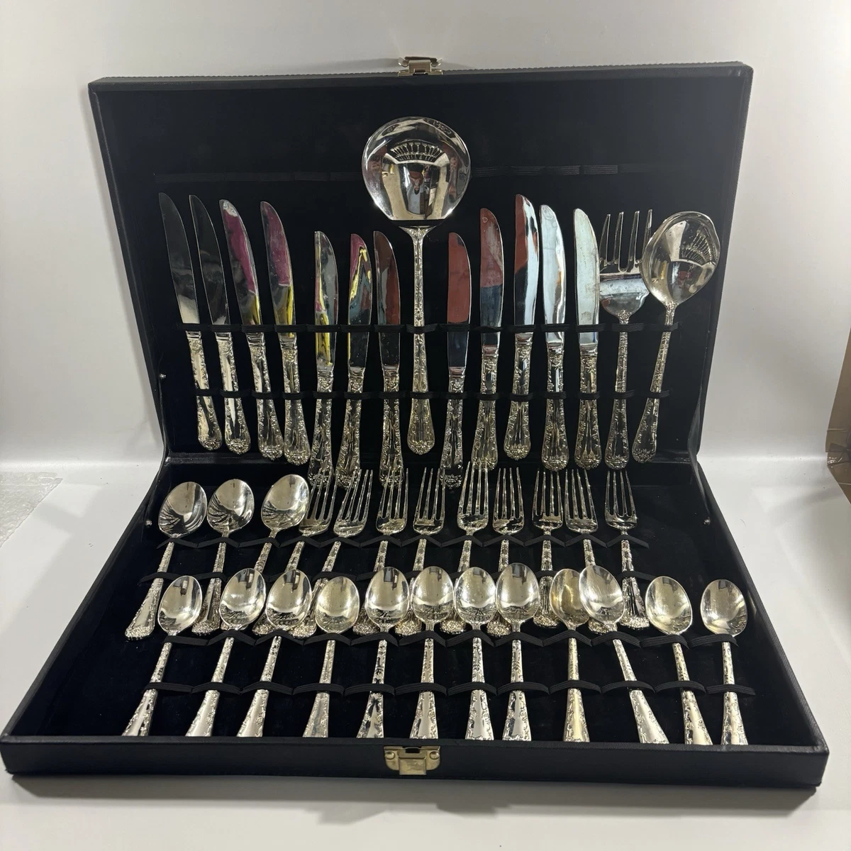Wm. Rogers Silverware Antique US Silver-Plated Flatware for sale