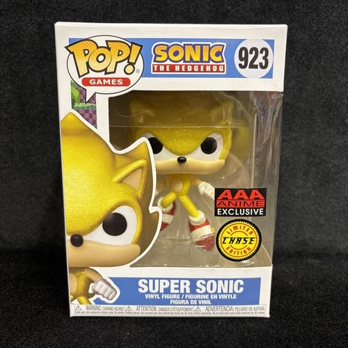Funko Pop! Sonic the Hedgehog - Super Sonic (Chase) - AAA Anime...