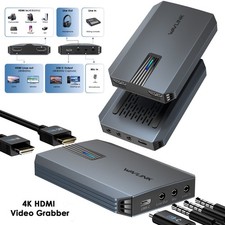 WAVLINK 4K 30Hz HDMI Video Capture 4K30/2K60/1080p120 USB 3.0 Type C Plug  Play