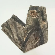 Spartan Outdoors Real Tree Camo Fleece Lined zipper Pocket Hunting Pants Large