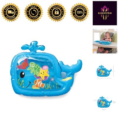 BPA-Free Jumbo Pat & Play Water Mat with Floating Sea Pals for Safe Baby Fun