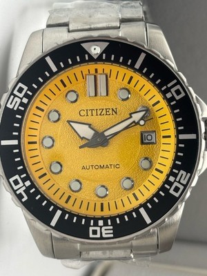 Citizen Automatic Urban Mechanical Men's Watch Gelb