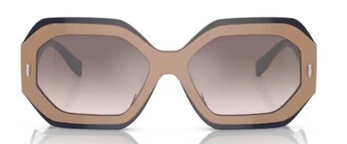 Tory Burch TY7192U 19396I 55mm Women's Sunglasses Navy/Beige/Clear Gradient Grey - 第 3/4 張圖片