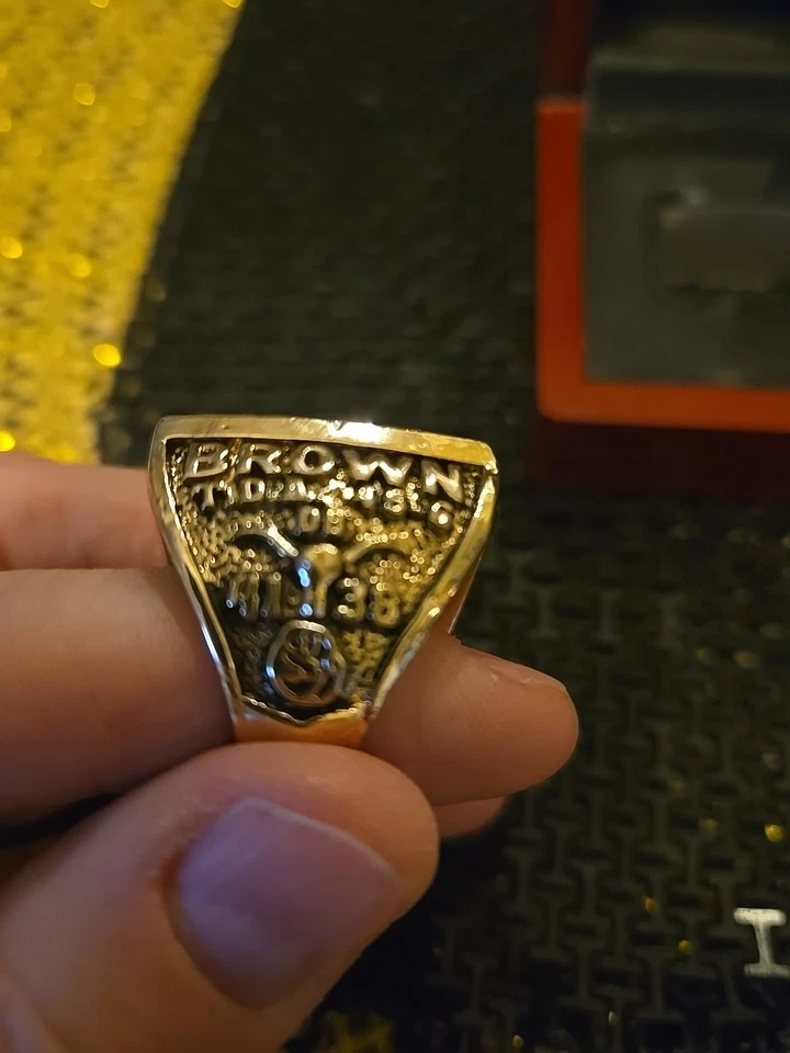 2005 University Of Texas LONGHORNS Championship Ring Replica W Box, US SHIP - Image 4 of 4