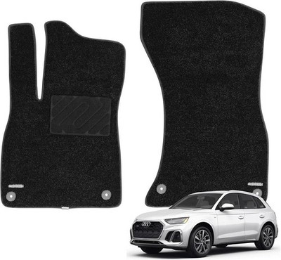 WENNEBIRD Superior Carpet Front Row Floor Mats for 2018-2024 Audi Q5 (FY) 2 PCS