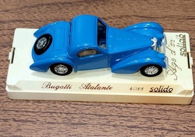 SOLIDO Bugatti Atalante Blue Ref 4088 1:43 Diecast Modelcar