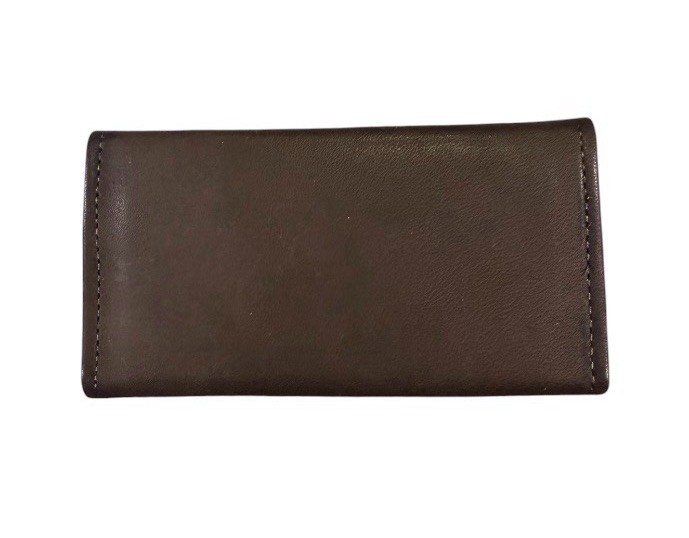 Vintage Rolfs Press Lock Key Kaddy 6 Hook Case Holder Genuine Leather Cowhide image 4