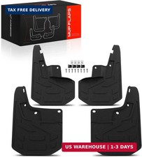 Mud Flaps for Chevrolet Colorado 2023-2026 Z71 WT LT Crew Cab , No Drilling Req