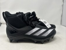 Adidas Adizero Chaos High Lineman Black Football Cleats Men's Size 10 ID9103 ZA3