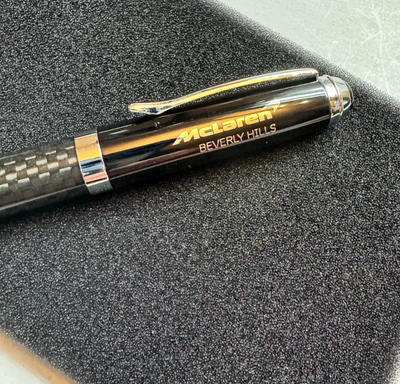 McLaren Beverly Hills Carbon Fiber Pen & Keychain gift Set | eBay