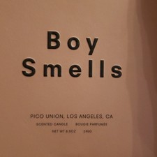 BOY SMELLS VANILLA ERA CANDLE, SIZE 8.5 OZ, RETAIL 48.00US