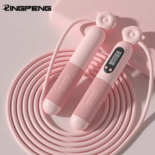 Digital Counting Skipping Rope Adjustable Fit...