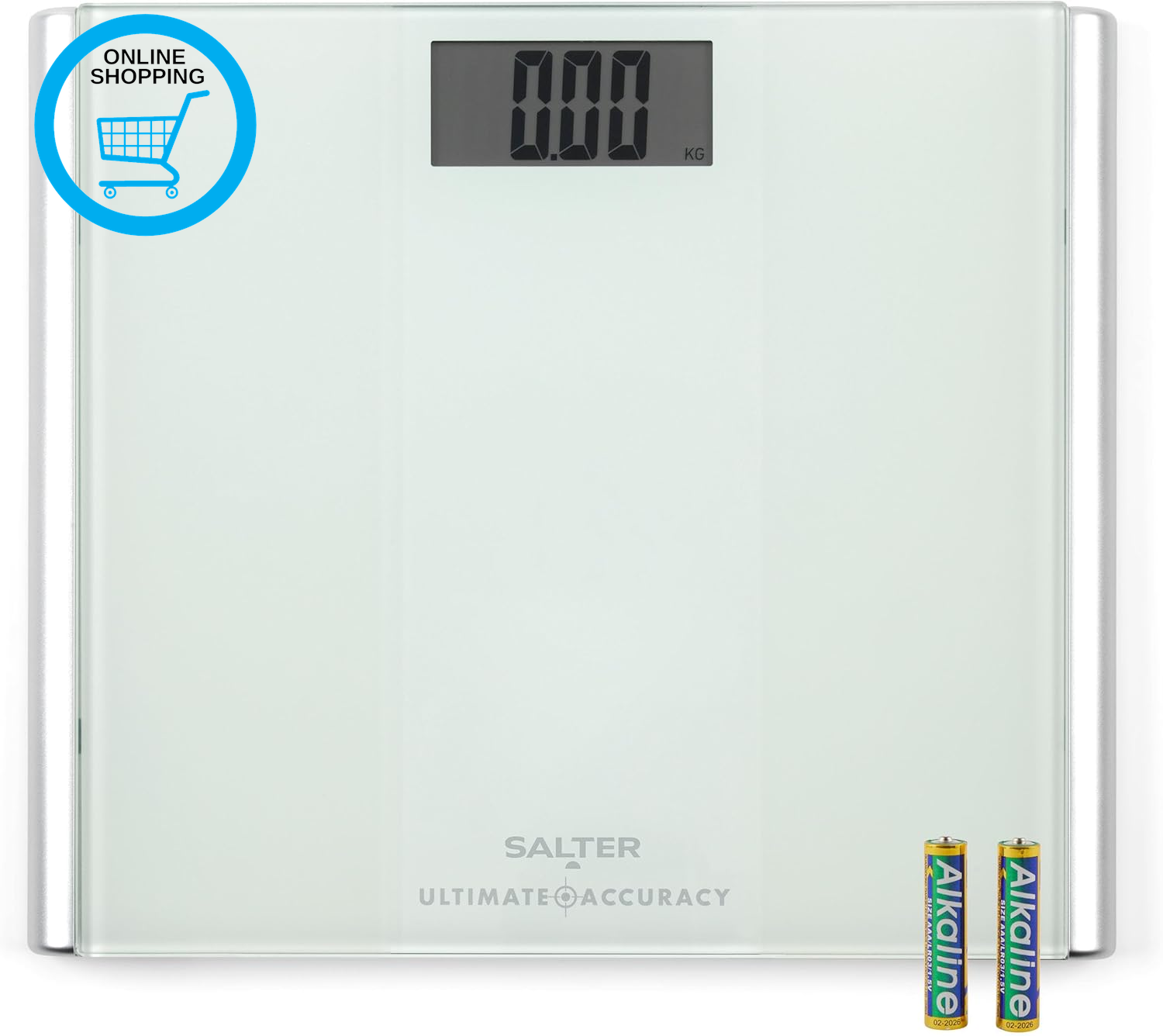 Ultimate Accuracy Bathroom Scale – Digital Bodyweight, Body Fat Scale, 180Kg/28S