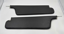 Black Sunvisor Set For 1969-1973 Chrysler 300 Hardtop Coupe Sedan