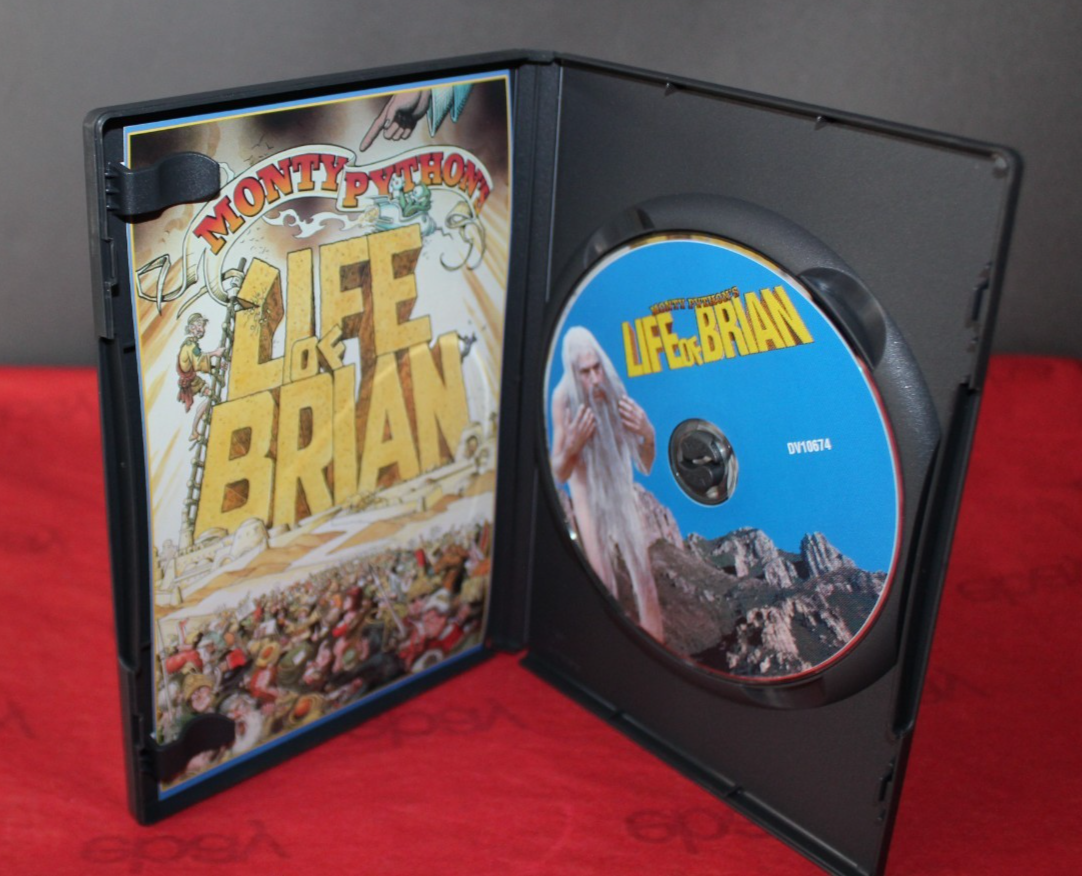 Monte Python Art Monty Python's Life Of Brian DVD Movie | eBay
