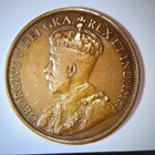 Canada 1912 Small Cent Bronze BN Coin KM#21 Large Cent Variety — photo 2