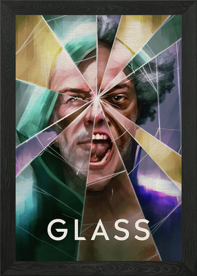 Glass movie Framed Wall Art Poster Canvas Print Picture