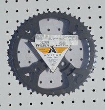Anillo Avitar Werx 50 dientes 112/68 MTB plato 4 pernos EE. UU. TRATADO TÉRMICAMENTE NOS
