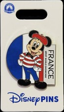 2026 Disney Parks Epcot World Showcase Mickey Mouse Collection Pin France