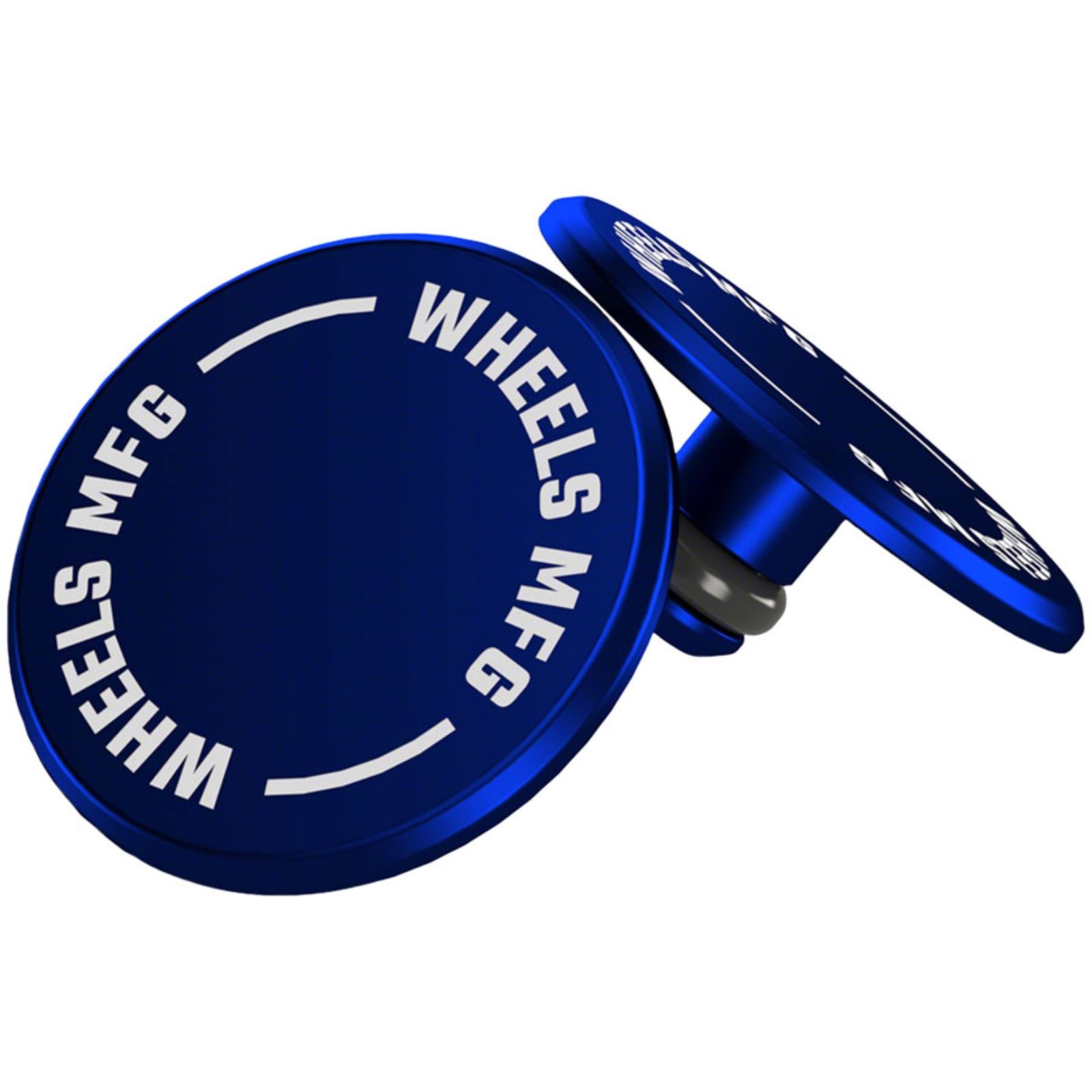 Wheels Manufacturing Standard Thru Axle Cap Set - Blue TA-CA