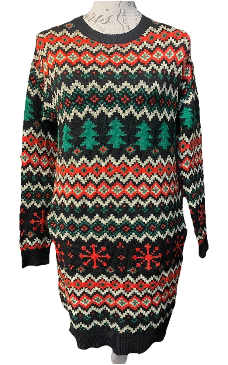 Knitted Christmas Dresses for Women for sale | eBay UK