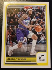 2023-24 Panini NBA Hoops Basketball Jordan Clarkson #176 Utah Jazz