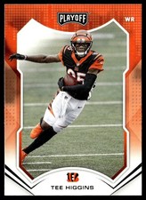 2021 Panini Playoff Tee Higgins Cincinnati Bengals #33