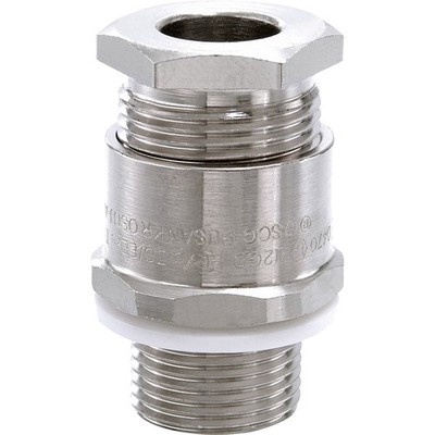 Wiska 50108027 Kabelverschraubung schlagfest, mit Dichtung 1/2'' NPT  Messing ...