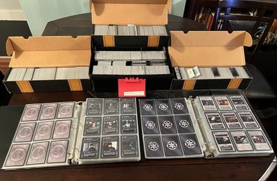 Decipher Star Wars CCG Lot 6,120 Cards First 5 Sets Limited Edition Complete Set