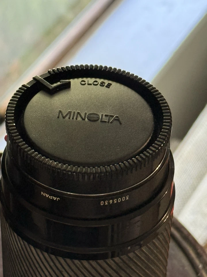 Lente Minolta BeerCan Maxxum AF Zoom 70-210 mm f/4 Minolta/Vivitar Estuche Rígido Foto 3 de 4