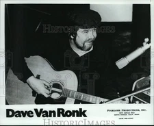 1983 Press Photo Singer Dave Van Ronk - pip07554