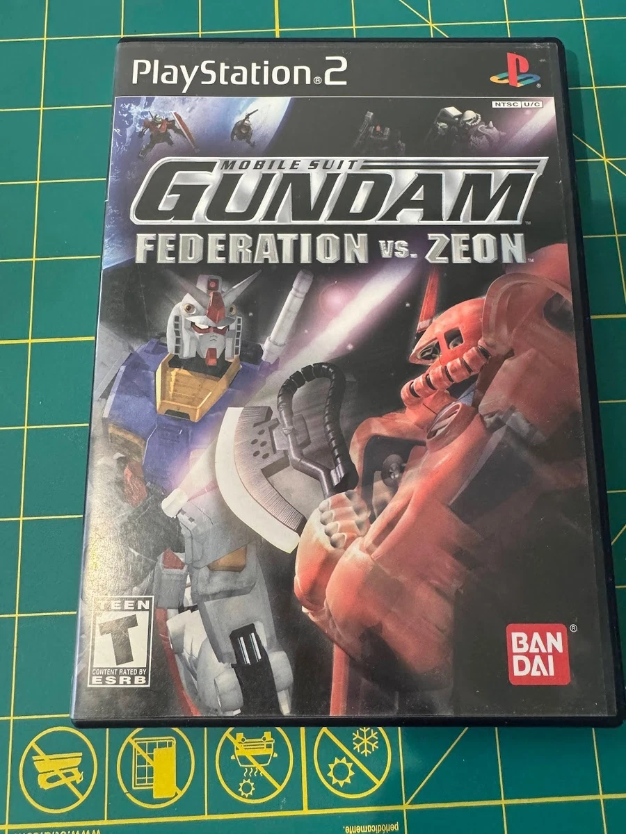 Mobile Suit Gundam: Federation vs. Zeon Video Games for sale | eBay