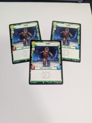 Gungi Finding Himself LOF Legends Of The Force PLAYSET 3X SWU 93 U Wookie
