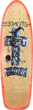 DOGTOWN STONEFISH 70S SKATEBOARD DECK 9x30 NAT/ORG FADE