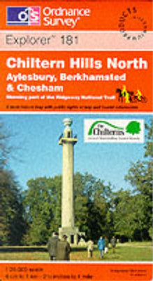 Chiltern Hills North (Explorer Maps), Ordnance Survey, Used; Very Good  Book