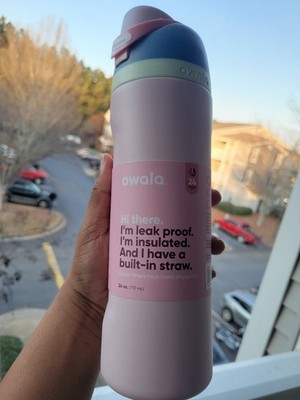Owala FreeSip 24oz Stainless Steel Water Bottle Candy Coated