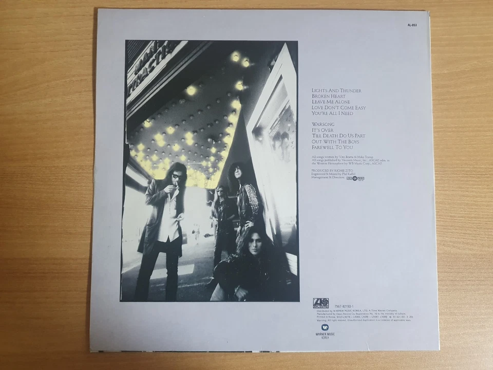 WHITE LION - MANE ATTRACTION 1991 Korea Vinyl LP W/Insert No Barcode - Imagem 3 de 4