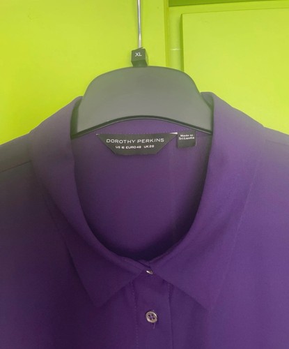 Ladies size 20-22 Blouse Tunic Top pit2pit 25ins/63.5cm see all measurements - Picture 4 of 7