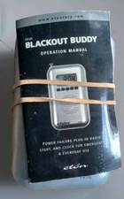 Blackout Buddy Power Failure Emergency Plug-In Radio Clock Light W/ Manual