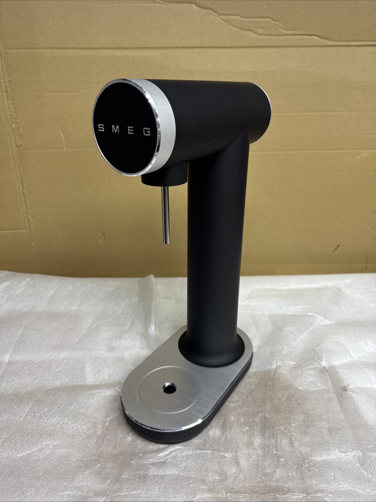 Smeg Soda Maker SKC01BLM Matte Black UNTESTED