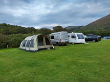 Outwell Harrier 5 Berth Twin Bed Room Poly Cotton Air Beam Camping Tent