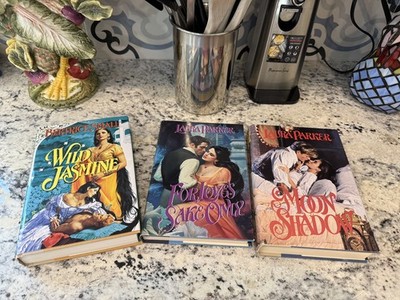 Bertrice Small & Laura Parker Romance 3 Hardcover Book Club Edition Books 1990's