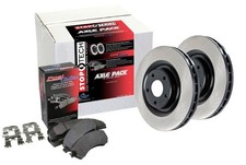 Stoptech 909.47006 Centric Oe Coated Front Brake Kit 2 Wheel