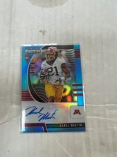 Kamal Martin 2020 Panini Prizm Draft Rookie Auto Carolina Blue #253 #20/30 NrMt