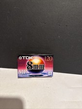TDK 8mm MP Premium Blank Media Cassette Camcorder Videotape 120